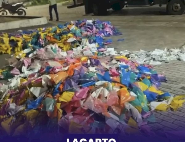 Mais uma inconsistência. contrato da Prime Serv incluía instalação das bandeirinhas, mas no casamento caipira do Povoado Genipapo, serviço foi feito por moradores