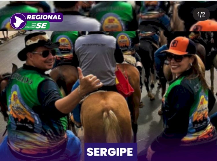 Primeira-dama Érica Mitidieri, utilizou empresa da filha para captar água para haras da família, aponta reportagem de Wendal Carmo